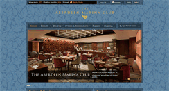 Desktop Screenshot of aberdeenmarinaclub.com
